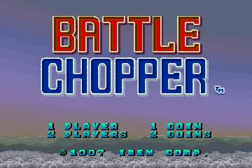 Battle Chopper screen shot title